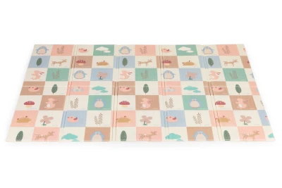IPLAY 5037 Penová hracia podložka 200×150 cm obojstranná, skladacia + taška