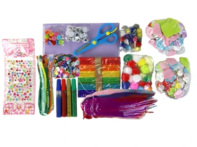 LEAN Toys 14914 Kreativní výtvarná sada v dóze DIY