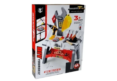 LEAN Toys 7091 Detský dielenský set s vŕtačkou na batérie