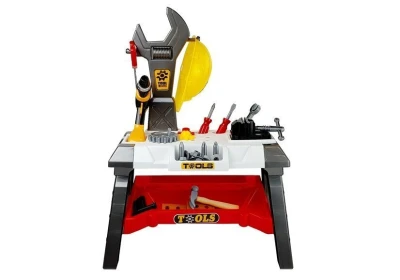 LEAN Toys 7091 Detský dielenský set s vŕtačkou na batérie