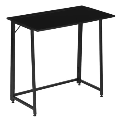 ModernHome TH-FD-1 Skládací počítačový stůl 80×45 cm, černý