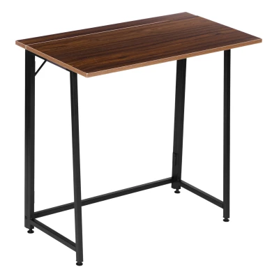 ModernHome TH-FD-15 Skládací počítačový stůl 80×45 cm, hnědý