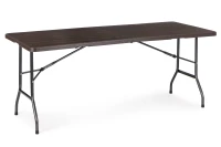 MultiGarden SZK-180B Skládací cateringový stůl 180 cm, hnědý