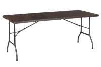 MultiGarden SZK-180B Skládací cateringový stůl 180 cm, hnědý