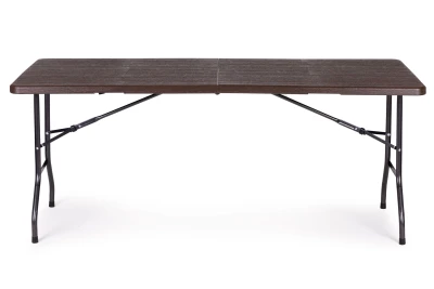 MultiGarden SZK-180B Skládací cateringový stůl 180 cm, hnědý