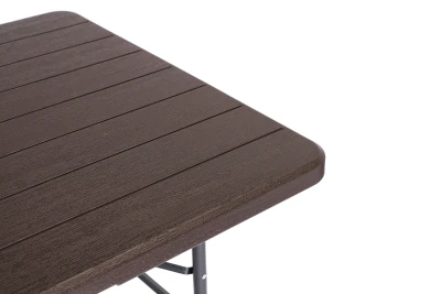 MultiGarden SZK-180B Skládací cateringový stůl 180 cm, hnědý