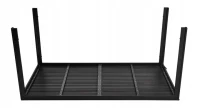MultiGarden SAK-156 Záhradný stôl pre 6 osôb, 156x78 cm POLYWOOD, čierny