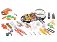 MULTISTORE HC487931 Dětský grilovací set s kuchyňskými doplňky, 69 dílů