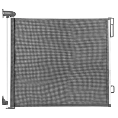 ECOTOYS SG025-GY Bezpečnostní zábrana na schody a dveře, výsuvná 160 cm, šedá