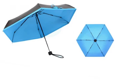 KIK KX9890 Skládací deštník - modrý