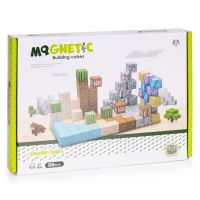 MULTISTORE HC740656 Magnetické kocky pre deti, 88 kusov