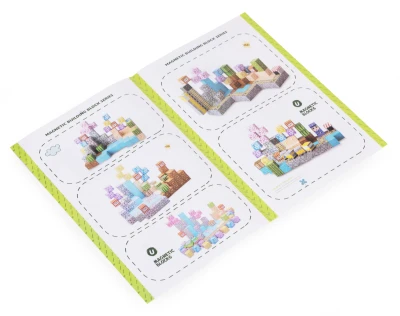 MULTISTORE HC740656 Magnetické kocky pre deti, 88 kusov