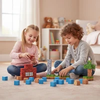 MULTISTORE HC713654 Magnetické kocky, 87 kusov