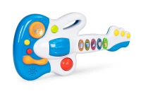 HUANGER HE0503 Dětská elektrická kytara, modrobílá