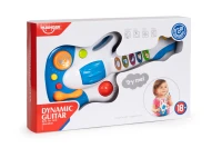 HUANGER HE0503 Dětská elektrická kytara, modrobílá