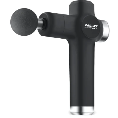 Neo-Sport NS-501 Masážní pistole, 8 nástavců, 2500 mAh, černá