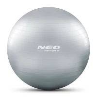 Neo-Sport NS-951Gymnastický míč 65 cm, pumpička, stříbrný