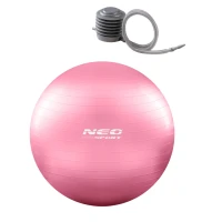 Neo-Sport NS-950 Gymnastická lopta 55 cm, pumpa, ružová