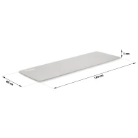Neo-Sport 192200 Podložka na cvičení 183 x 60 cm, šedá