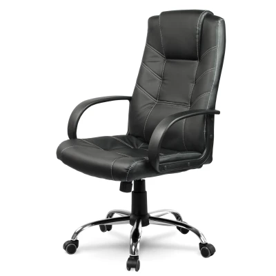 Sofotel EG-221 Kancelářské křeslo, eko kůže, černé