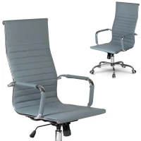 Sofotel 2126 Kancelářské křeslo Tokio, eko kůže, světle šedé