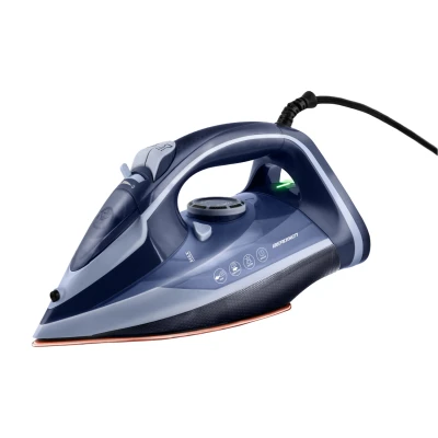 Berdsen 333001 Parní žehlička s keramickou plochou 3000 W, modrá