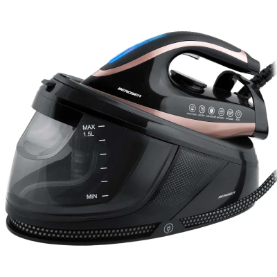 Berdsen BD-334 Parní generátor s keramickým povrchem 3000 W, černo-zlatý