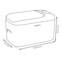 Berdsen 401 Prenosná kompresorová chladnička Icemax 21 l, biela