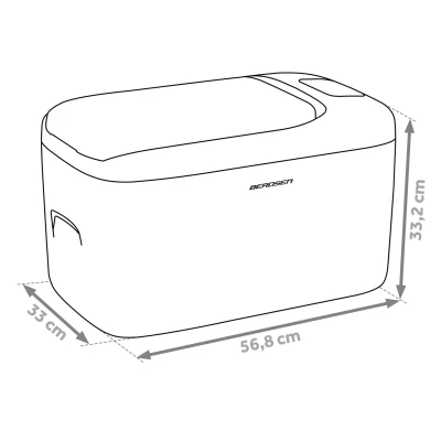 Berdsen 401 Prenosná kompresorová chladnička Icemax 21 l, biela