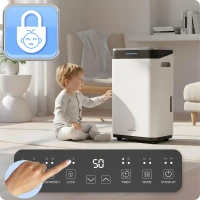 Berdsen BD-533 Odvlhčovač vzduchu kompresorový 25 l/24 h, Wi‑Fi, bílý
