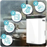 Berdsen BD-533 Odvlhčovač vzduchu kompresorový 25 l/24 h, Wi‑Fi, bílý