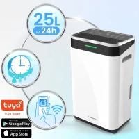 Berdsen BD-533 Odvlhčovač vzduchu kompresorový 25 l/24 h, Wi‑Fi, bílý