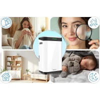 Berdsen BD-533 Odvlhčovač vzduchu kompresorový 25 l/24 h, Wi‑Fi, bílý