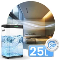 Berdsen BD-533 Odvlhčovač vzduchu kompresorový 25 l/24 h, Wi‑Fi, bílý