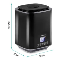 Berdsen BD-502 Zvlhčovač vzduchu 250 ml/h, objem nádrže 2,6 l, černo-šedý