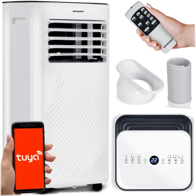 Prenosná klimatizácia Berdsen BD-582 9000 BTU, 2600 W, Wi-Fi, 3 v 1, biela