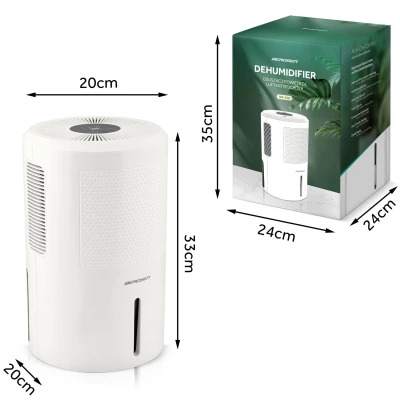 Odvlhčovač vzduchu Berdsen BD-530 750 ml/deň, 60 W, biely