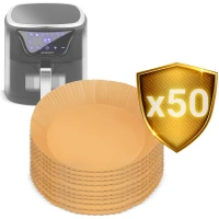 Berdsen 364903 Papír na pečení do horkovzdušné fritézy 20 cm, 50 ks