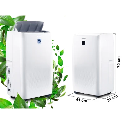Prenosná klimatizácia Berdsen BD-581 14 000 BTU, 4 000 W, Wi-Fi, 5 v 1, biela