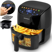 Berdsen BD-658 Fritéza na horúci vzduch 4 l, 1500 W, čierna