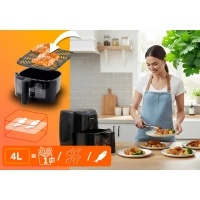 Berdsen BD-658 Fritéza na horúci vzduch 4 l, 1500 W, čierna