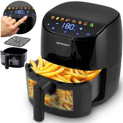 Berdsen BD-658 Fritéza na horúci vzduch 4 l, 1500 W, čierna
