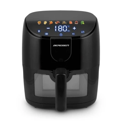 Berdsen BD-658 Fritéza na horúci vzduch 4 l, 1500 W, čierna