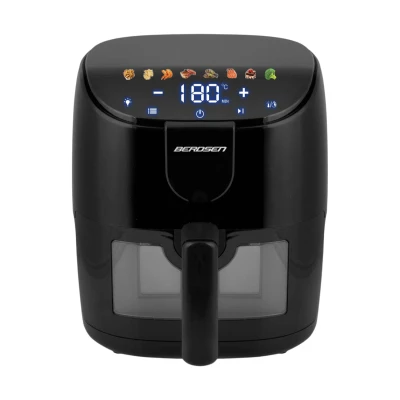 Berdsen BD-658 Fritéza na horúci vzduch 4 l, 1500 W, čierna