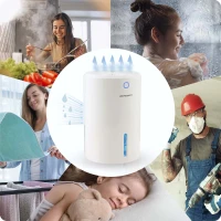 Odvlhčovač vzduchu Berdsen BD-526 280 ml/deň, 22,5 W, biely