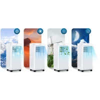 Prenosná klimatizácia Berdsen BD-580 10 000 BTU, 2 900 W, Wi-Fi, 5 v 1, biela