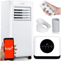 Prenosná klimatizácia Berdsen BD-580 10 000 BTU, 2 900 W, Wi-Fi, 5 v 1, biela