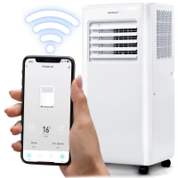 Prenosná klimatizácia Berdsen BD-580 10 000 BTU, 2 900 W, Wi-Fi, 5 v 1, biela
