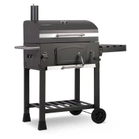 Berdsen BD-891 Gril na dřevěné uhlí s litinovým roštem BBQChef, antracit