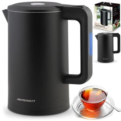 Rýchlovarná kanvica Berdsen BD-710 1,7 l, čierna
